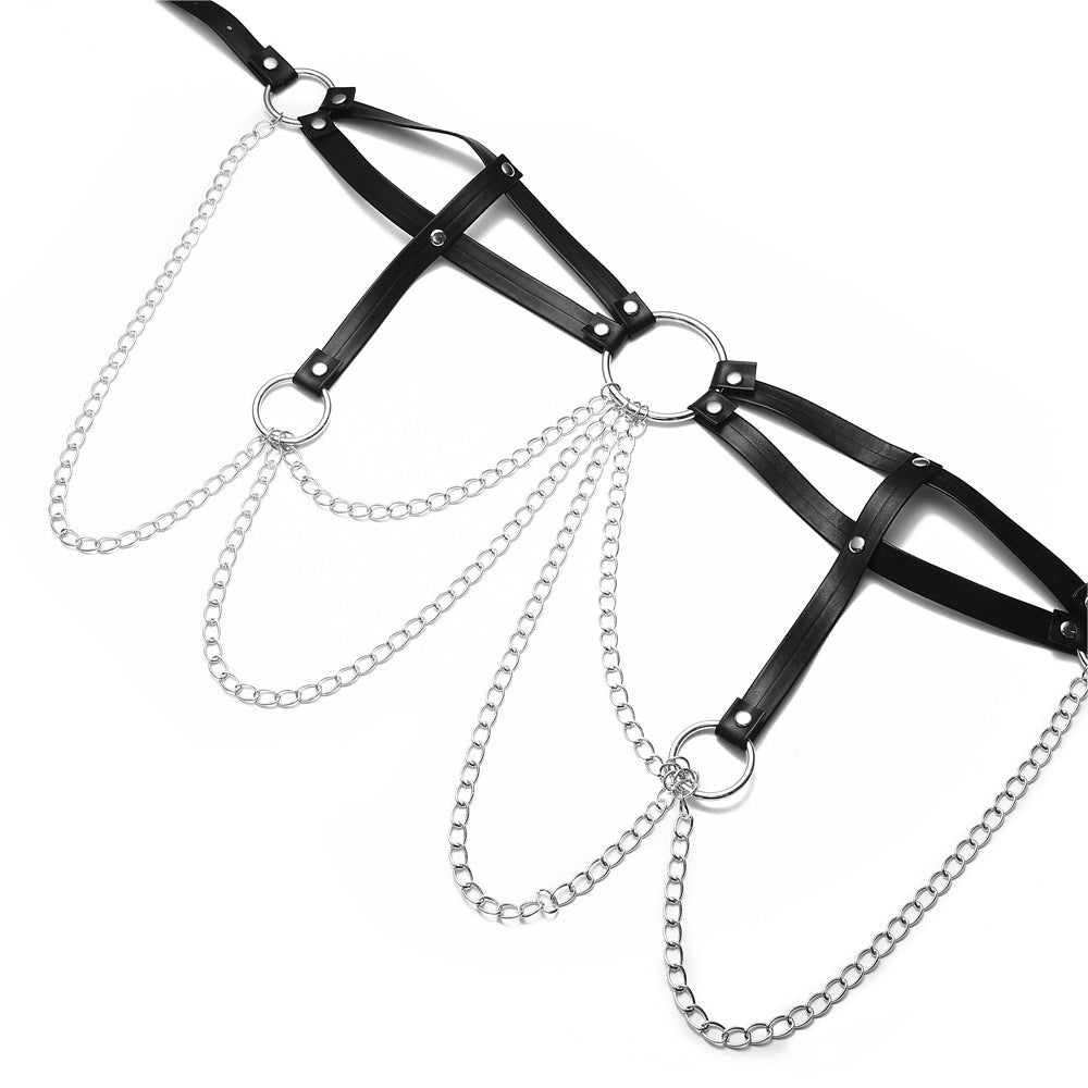 Sensual Chain Body Harness