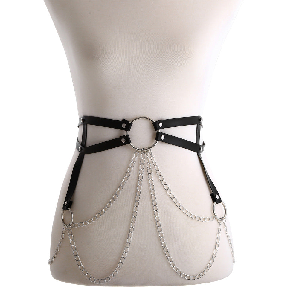 Sensual Chain Body Harness