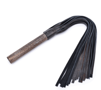 Archaize Wooden Handle BDSM Flogger - Sensual Sting