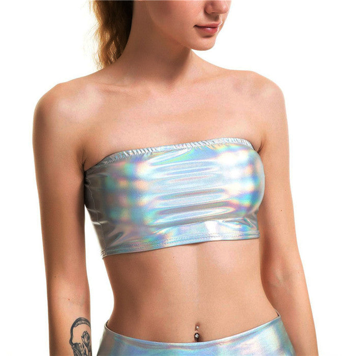 Shimmering Metallic Leather Set