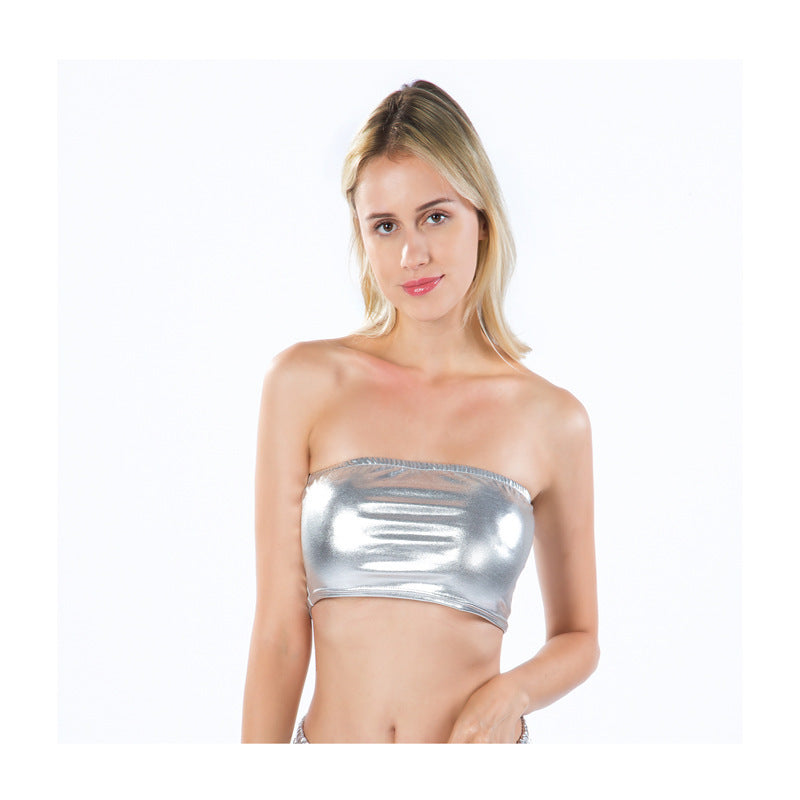 Shimmering Metallic Leather Set